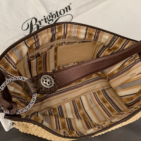 Brighton Shabby Chic Hobo Purse NWOT - Picture 2 of 12